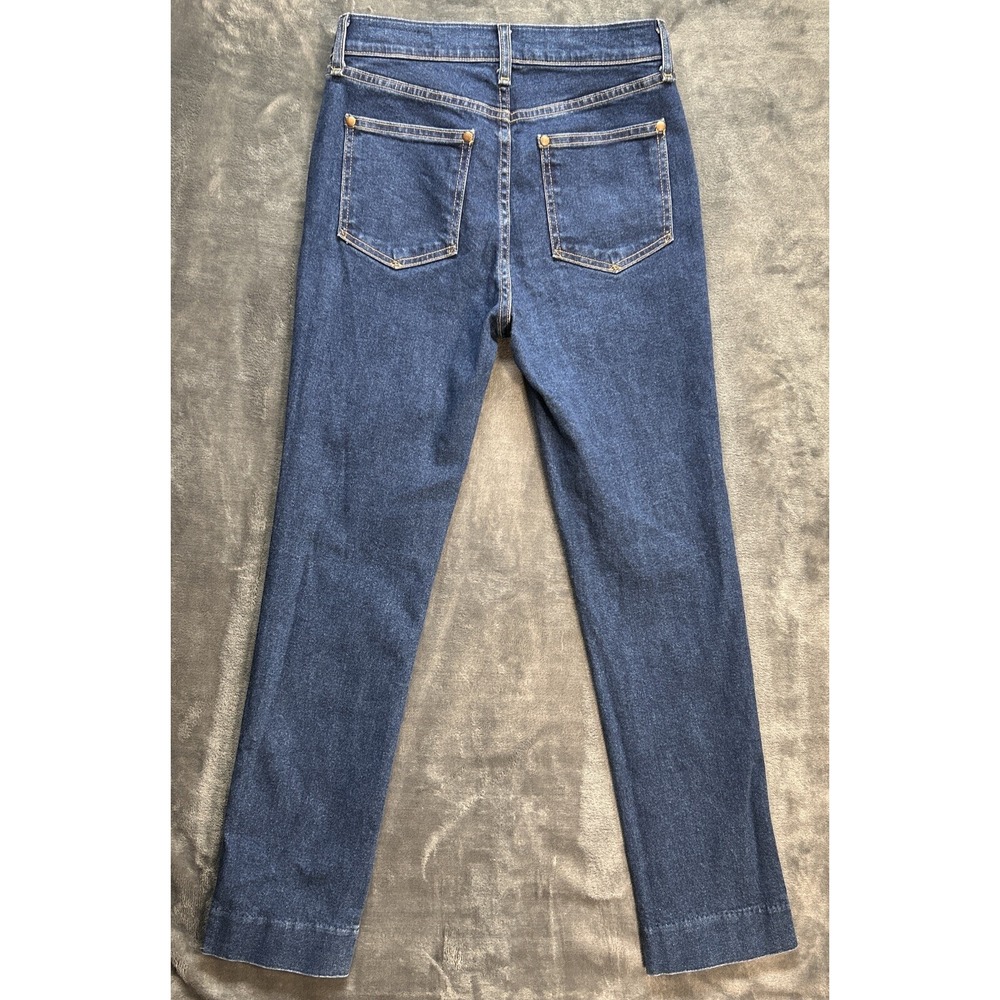 rag & bone Women's Skinny Jeans - Dark Blue - Picture 9 of 13